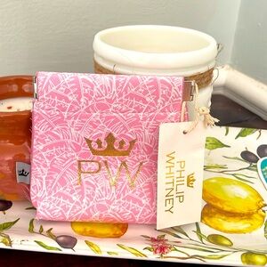 Philip Whitney Girl Boss Pink Coin Purse